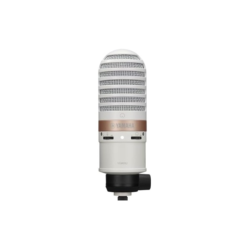 Yamaha YCM01UW - Micrófono USB de Condensador para Live Streaming,