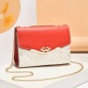 Bolso De Mano Para Mujer Crossbody Exquisit Cuadrado Pequeño Rojo