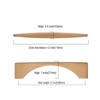 Asidrama 10 Pack 3.75 Inch(96mm) Champagne Bronze Kitchen Cabinet Handles,
