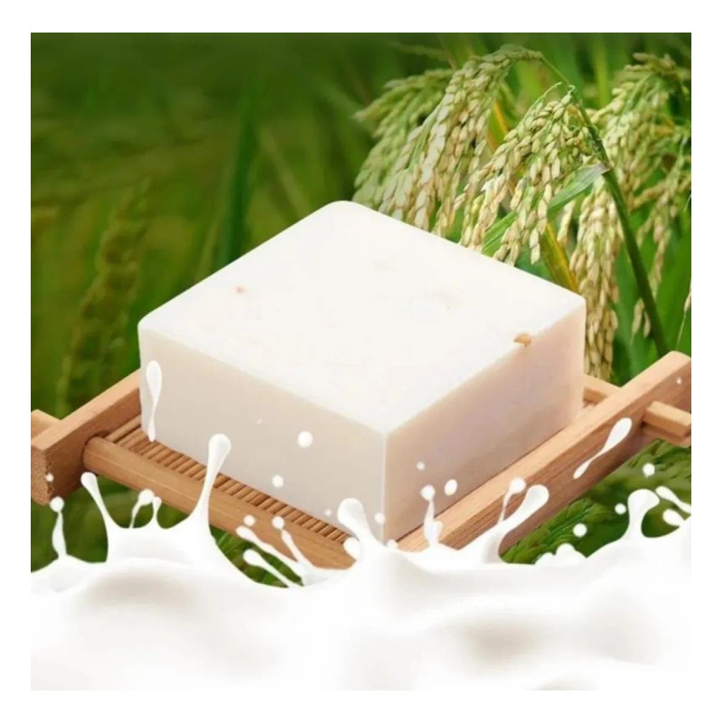 24 Jabones De Arroz Quita Manchas, Aclara, Suaviza, Mc Life.