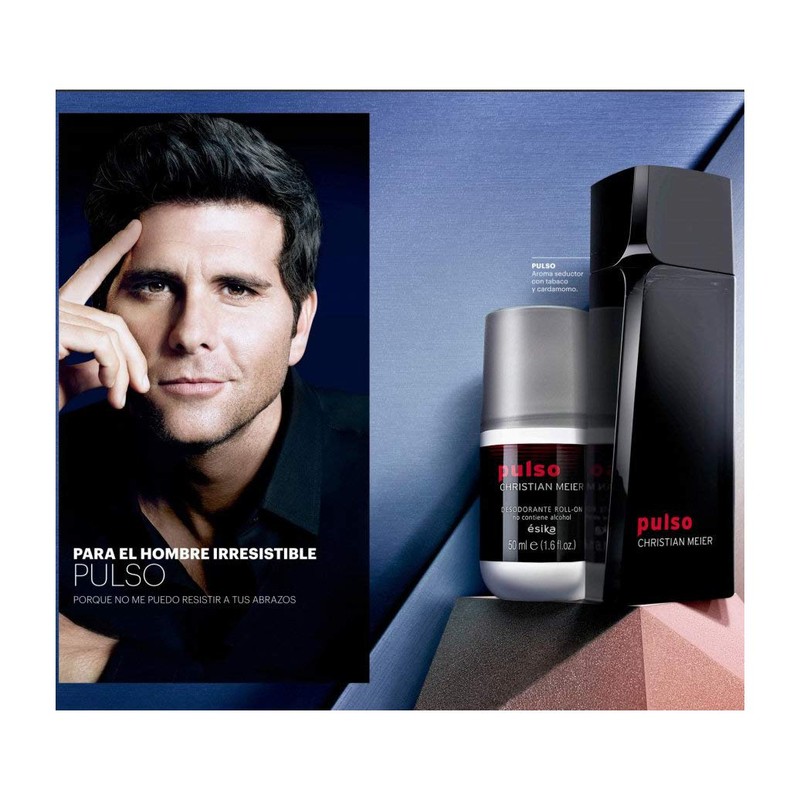 Pulso Christian Meir Antiperspirant Roll-On Deodorant by Esika, Alcohol Free,