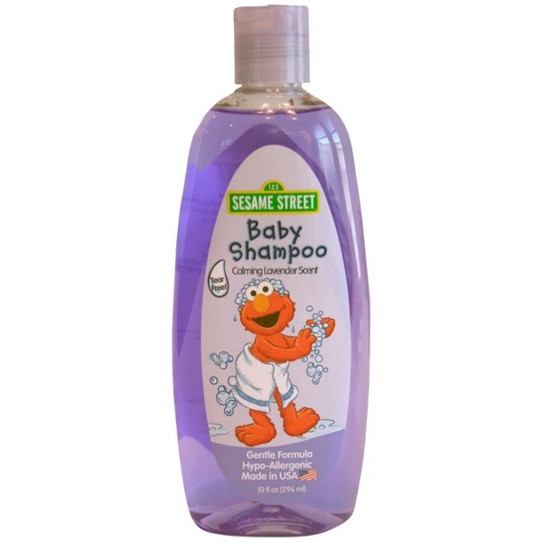 2 Sesame Street Calming Lavender Baby Shampoo, 10-oz. Bottles