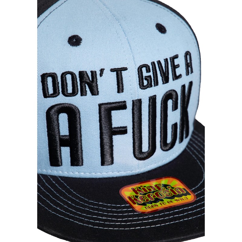 King Kerosin Men's Snapback Cap • Flat Brim • 3D