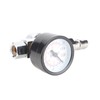 Mini Adjustable Spray Gun Air Regulator With Pressure Gauge Diaphragm
