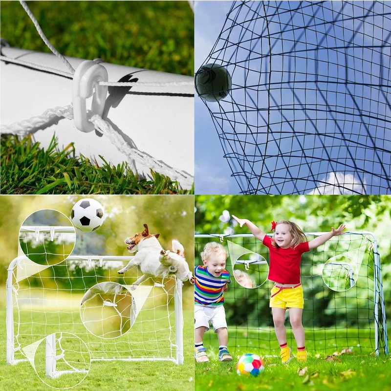 40 PCS Football net Clips White Goal net Clips Suitable