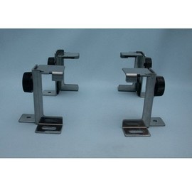 Hakko Electric Mount Bracket for Communication Devices, Fixed Mount (CEF-1U) Suitable for Devices with Height 27mm to 55mm