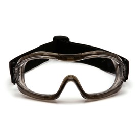 Pyramex Safety Products Low Profile Chemical Splash Goggles, Clear Anti-Fog Lens
