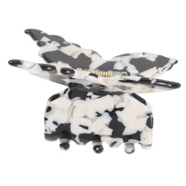 SAFIGLE Butterfly Hair Claw Clip Acetate Jaw Clip for Thick Hair Women Easy to Use Decorative Clamps for Everyday Glamour