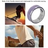 Smart Ring Waterproof Lightweight Ti Alloy Stainless Steel Skin Friendly
