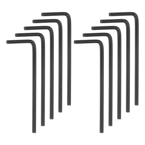 HARFINGTON 10pcs Hex Key Wrench 2mm L-Shape Hexagon Metric Wrenches
