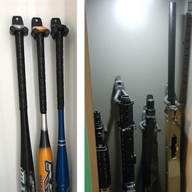 Gun Racks Wall Mount Gun Storage Display Hanger Hook for Rifles, Shotguns, Pistol, Airsoft, Compound Bow and Baseball Bat, 8 Pack