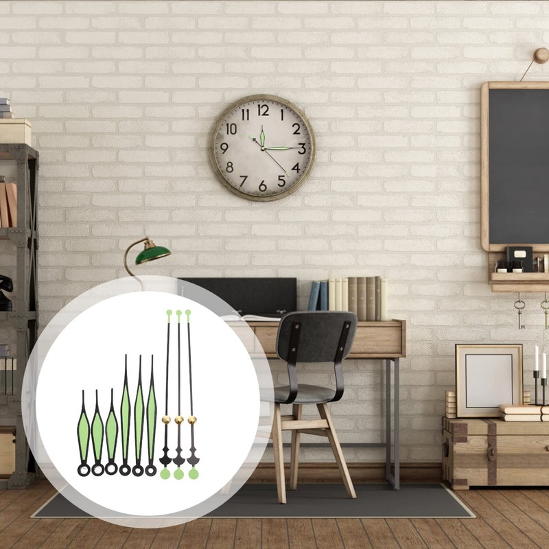 POPETPOP LED Wall Clock 10 Sets Clock Hands Set Glow
