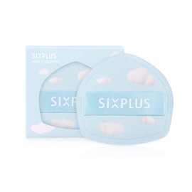 SIXPLUS 1 Pack Multi-functional Makeup Sponge Puff Moist Marshmallow Soft Blue