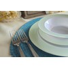 " OCCASIONS " 240 Plates Pack, Disposable Wedding Party Plastic