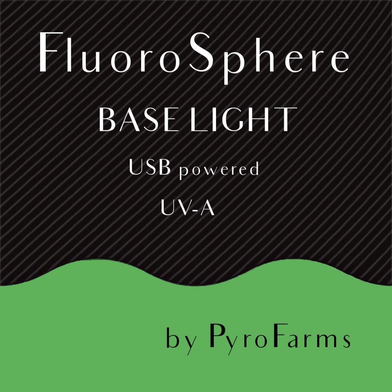 PyroFarms LED Light Base UVA 395nm Purple Light
