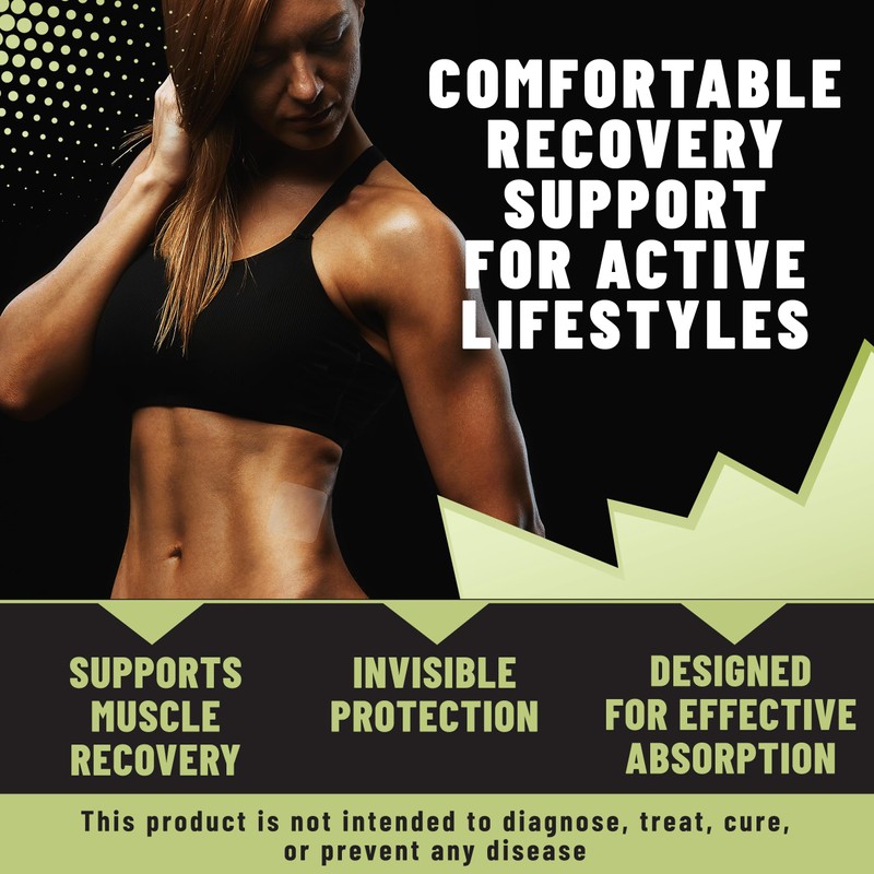 TOLEVITA Post Workout Muscle Recovery Patches with Vitamin C -