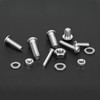 WZHUIDA 330 Piece M4 Screws Set, Stainless Steel Rounded Head