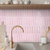 Commomy Thicker Pink Peel and Stick Backsplash - 10 pcs