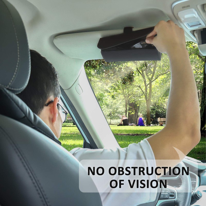 Accmor Sunglasses Holder for Car Sun Visor, Auto Eyeglasses Protective