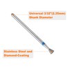 HARFINGTON 120-140 Grits Diamond Grinding Bit 3.5mm Inverted Cone Head