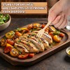 500 Pcs Mini Bamboo Forks 3.54 Disposable Small Wood Appetizer