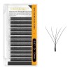 Nagaraku Extensiones De Pestañas 5d W Shape 8-15mm Mix