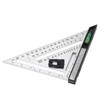 Woodworking Triangle Ruler 7in Dual Scale Square Angle Ruler Carpenter