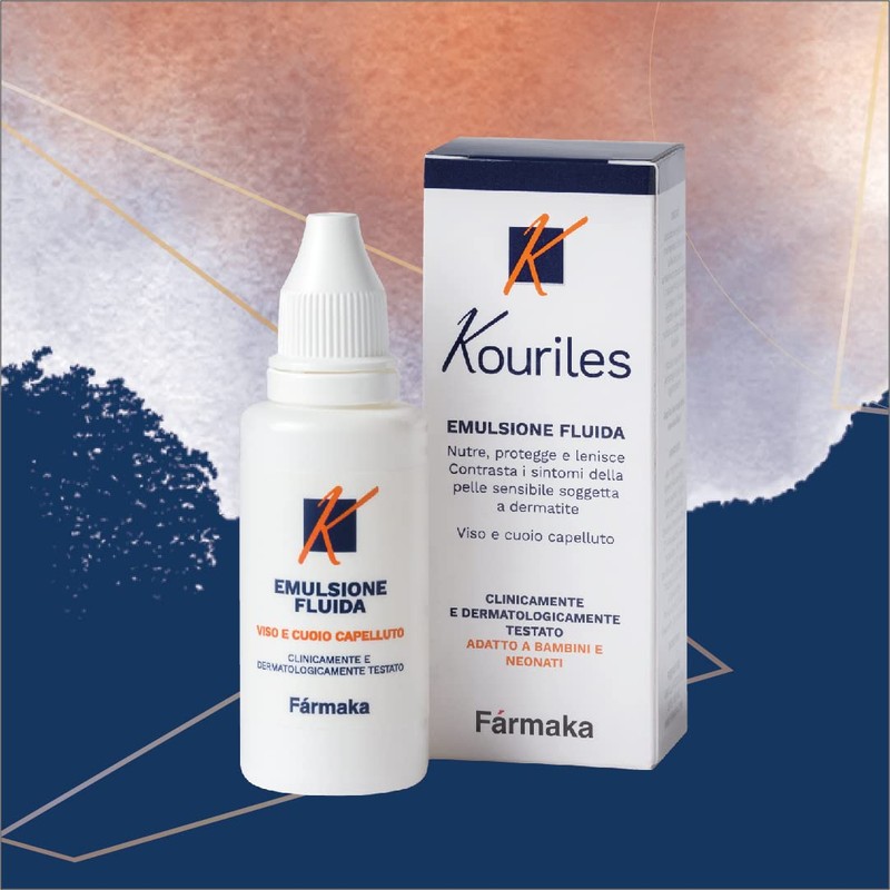 Kouriles Emulsione Fluida Idratante e Protettiva per Viso e Cuoio
