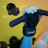 Monkey Power Straps con Callera de Piel, Gym Crossfit Muñequera