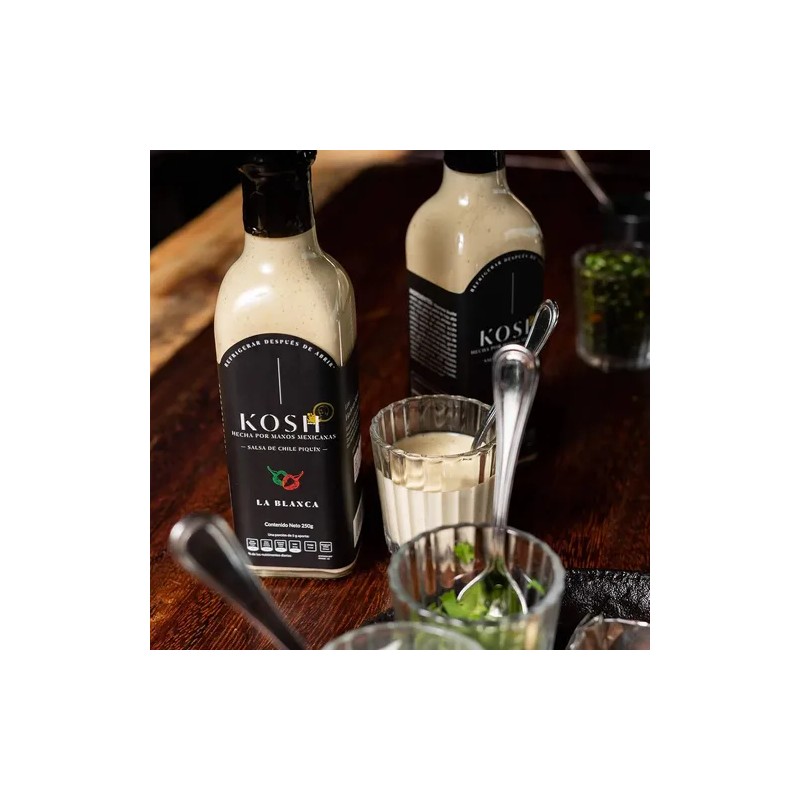Kosh | La Blanca 250g | Salsa De Chile Piquín