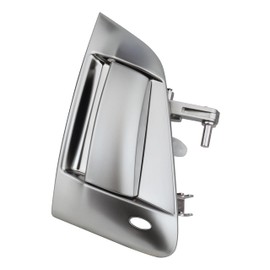 omoZone Exterior Door Handle Assembly Front Right Passenger Side Silver Compatible with 2009-2018 Nissan 370Z Replaces 80606-1EA0B 80606-1EA0C 96900