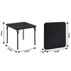 VECELO 24'' Kids Folding Activity Card Table, with Ultra Soft