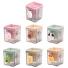 SHIDXIB 7Pcs Cute Animal Cartoon Style Double Hole Pencil Sharp