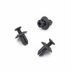 VVO Fasteners- Black Plastic Front Bumper & Trim Fastener Clips