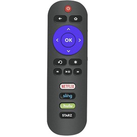 Remote Control Compatible for All TCL Roku TV Remote 32S305 32s325 49S405 49S403 43S303 55S403 32S301 50FS3800 32S3750 32S3800 32S4610R 32S3850A 32S3700 43FP110 55s405 55p605