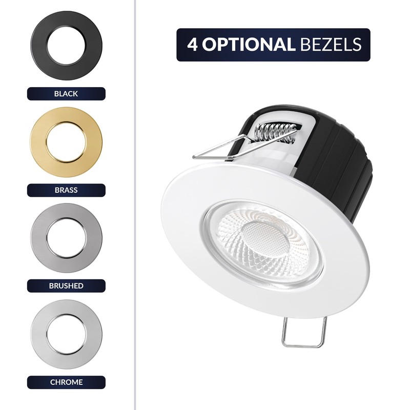 Bright Source ECO5 LED Recessed Dimmable Downlight, 5w, 3000K Warm