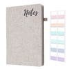 Leapig Lined Journal Notebook Linen Hardcover Ruled College Ruled Journals