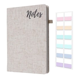 Leapig Lined Journal Notebook Linen Hardcover Ruled College Ruled Journals for Writing Note for Women Men Office School