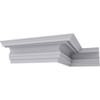 Ekena Millwork SAMPLE-MLD07X07X09DE Devon Cove Crown Moulding Samples, White