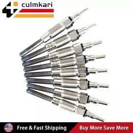 Original OE Set of 8 Motorcraft ZD-9 Glow Plugs for 7.3L IDI Ford F250 F350 F59 Diesel USA