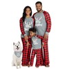 IFFEI Matching Family Pajamas Sets Christmas PJ's with Letter and