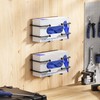 Glove Box Dispenser Wall Mount: Black Glove Holder Organizer for