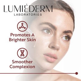 LUMIÉDERM LABORATORIES Brightenyl Anti-Dark Spot Serum, Wirksamer Pigmentflecken Entferner Feuchtigkeitscreme, Seidige Textur, Für Eine Strahlende Und Ausgeglichene Haut, 30ml