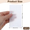 100 PCS Perm Papers for Short Hair Breathable Hair Perm