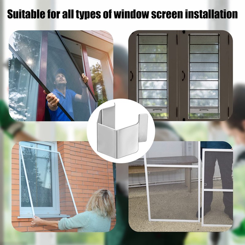 Sankoly Screen Door Installer Clips 20 Pieces Window Screen Installer