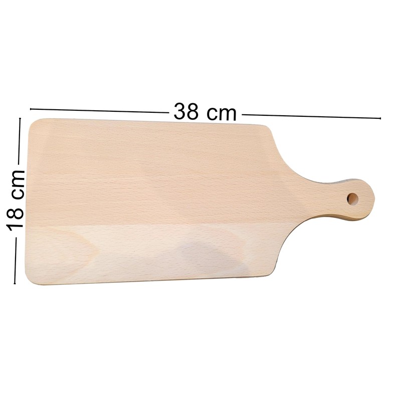 Wooden World - Traditional Beech Wood Cutting Chopping Board (18