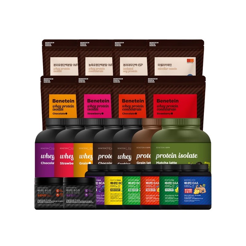 베네틴 EAA 필수 아미노산 보충제 샤인머스캣맛 500g Benetene EAA Essential