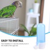 6pcs Bird Water Feeder- Parrot Water Dispenser for Cage, Plastic