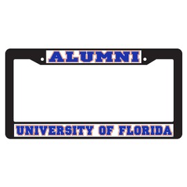Florida Gators Plate Frame (BLACK PLATE FRAME FLA ALUMNI (07155))