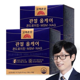 Korea Eundan Joint All Care Chondroitin MSM NAG [Chondroitin 1200mg], 107.25g, 2 units / 고려은단 관절 올케어 콘드로이친 MSM NAG [콘드로이친 1200mg], 107.25g, 2개